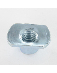 Porca para Soldar CURVA M10 Aço zinco branco - Parafuso Express 2