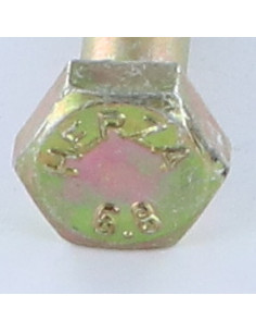 Corpo de parafuso cabeça hexagonal M10X50 DIN931 200 Horas de nevoeiro salino sem corrosão vermelha Z 2