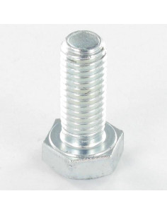 Parafuso de metais cabeça hexagonal M10X120 Classe 6.8 Aço zinco branco 2