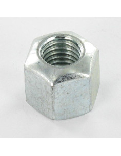 Porca sextavada M16 classe 10 DIN 6330B Aço zinco branco