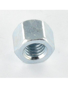 Porca cega ABAIXO M6 DIN 917 Aço zinco branco - Parafuso Express 2