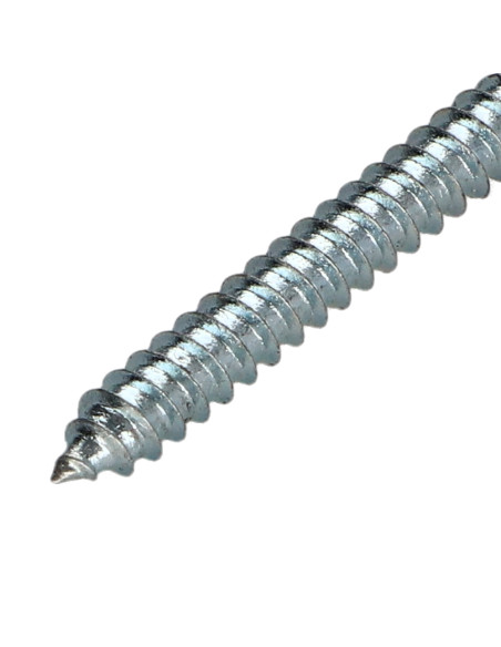 Parafuso de chapa cabeça fresada TORX T10 3,5 x 25 Aço zinco branco