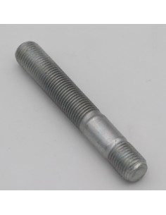 Bucha metálica de RODA Aço zinco branco M12X80 roscado sobre 45/35 passo de rosca de 150