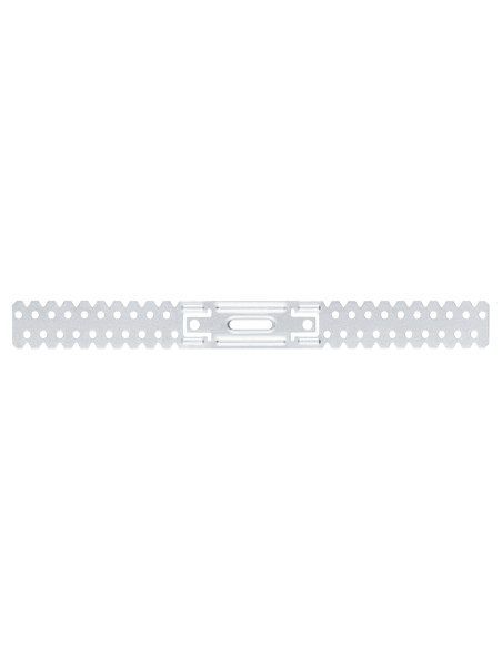 Cabide em forma de U para perfis de 60 mm Aço zinco branco