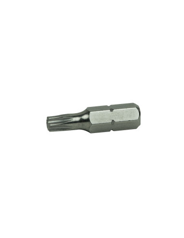 Ponteira Qualidade industrial 1/4" C6.3 Aço inoxidável TORX T25 comprimento 25