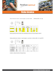 Porcas Rebite cabeça fresada M8 ALFC 45 Alumínio 2