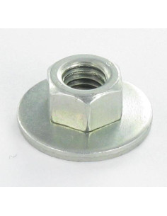 Porca Twolok cl(com arruela cónica) M5 Rondela M5X15X6,65 Aço zinco branco 2