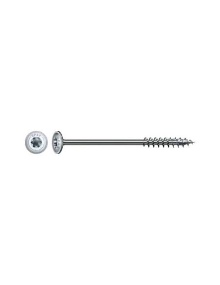 Spax Parafuso de madeira cabeça disco TORX T30 6X120 roscado sobre 68 4CUT WIROX