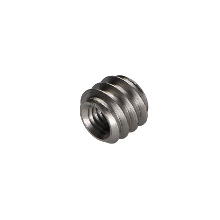 Inserto não ranhurada Aço bruto M8 14X12 - Parafuso Express