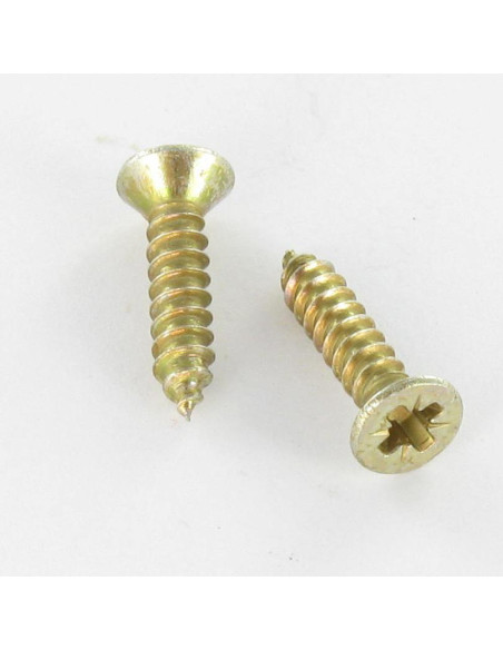 Parafuso de chapa cabeça fresada Pozi 3,9 x 32 Dicromato