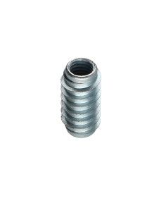 Inserto não ranhurada Aço zinco branco M8 12X25 2