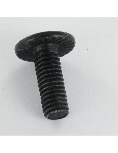 PARAFUSO cabeça de cogumelo chave de 5 M8X30 dentado ABAIXO cabeça Aço zinco preto