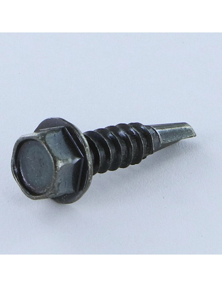 Autoperfurante cabeça hexagonal 6,3X50 rede de chapa Aço zinco preto