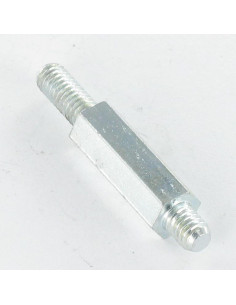 Espaçador Masculino / Masculino M4X32 roscado sobre 1/10 S/PLAT 6 Aço zinco branco