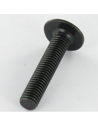 PARAFUSO cabeça de cogumelo sulcada em cruz M8X50 Aço zinco preto