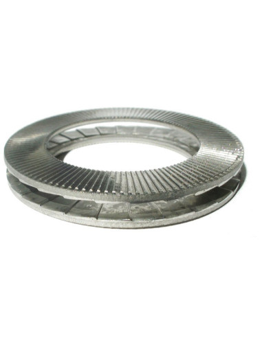 Rondela NORD-LOCK ® M20 SP Aço zinco branco - Parafuso Express