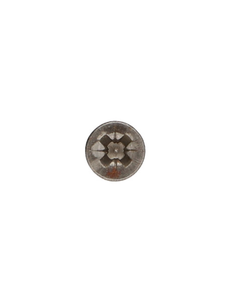 Parafuso de madeira cabeça fresada Pozi PZ5 3X20 Aço bruto microparafusos