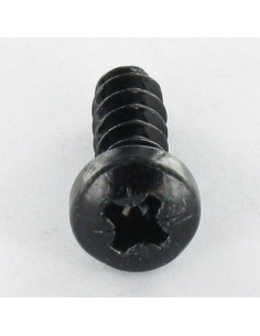 Parfuso de pvc cabeça cilíndrica panela Pozi PZ6 5X16 Aço zinco preto 2