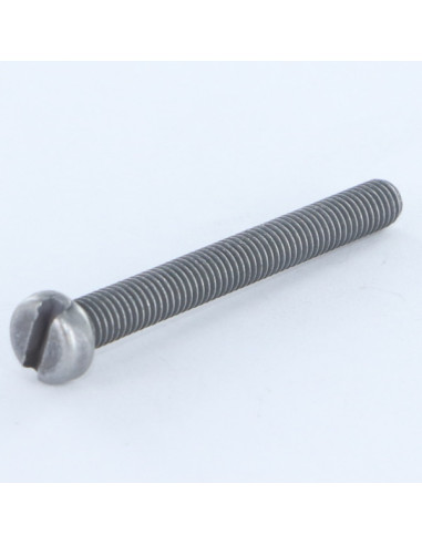 Parafuso de metais cabeça cilíndrica sulcada M5X45 Aço zinco branco 400 Horas de nevoeiro salino sem corrosão
