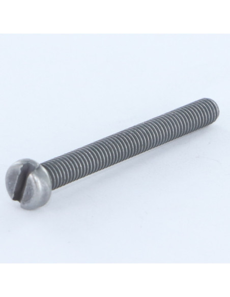 Parafuso de metais cabeça cilíndrica sulcada M5X45 Aço zinco branco 400 Horas de nevoeiro salino sem corrosão