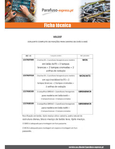 KIT Fixação Banheiro Parafuso Bronze 6X65 Fischer 2