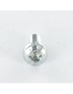 Parafuso autorroscante cabeça cilíndrica TORX roscado sobre sulcada 5X12 dentado Aço zinco branco 2