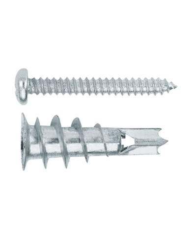 Bucha metálica autoperfurante RAWLPLUG Zamak 12X32 com PARAFUSO