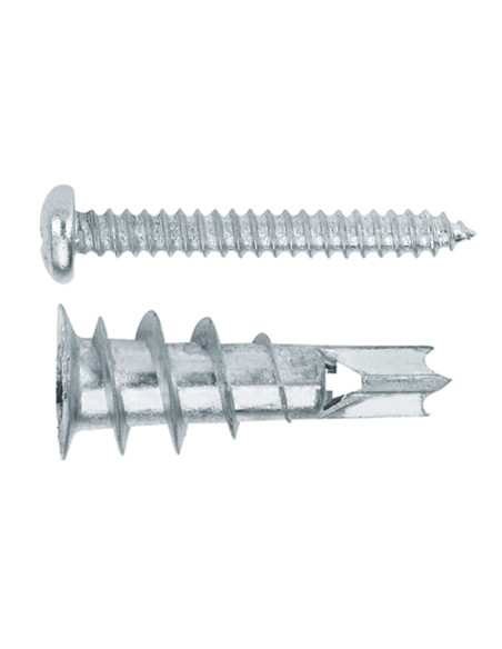 Bucha metálica autoperfurante RAWLPLUG Zamak 12X32 com PARAFUSO