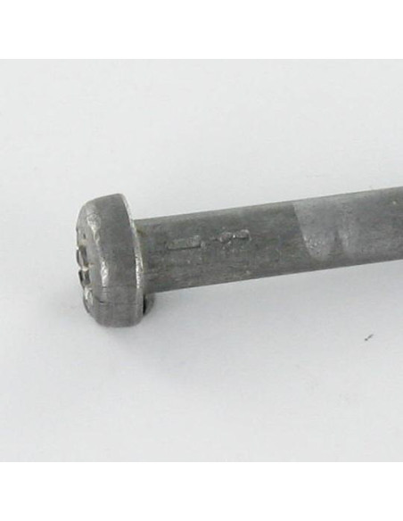 Parafuso de madeira cabeça redonda Pozi PZ6 5X16 Aço bruto