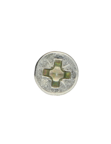 Parafuso de madeira aglomerado VBA3 cabeça fresada Pozi 3,5 x 35 rosca parcial Dicromato