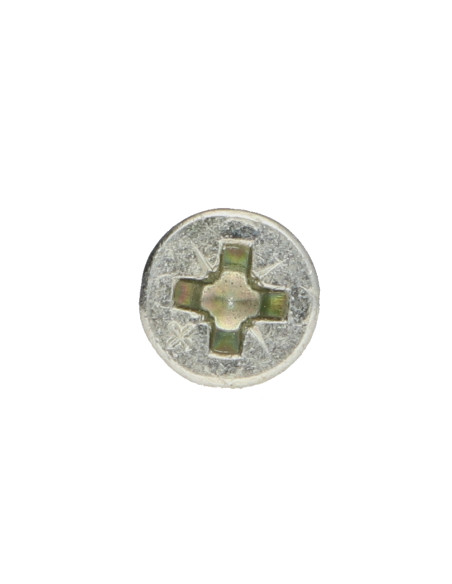 Parafuso de madeira aglomerado VBA3 cabeça fresada Pozi 3,5 x 35 rosca parcial Dicromato