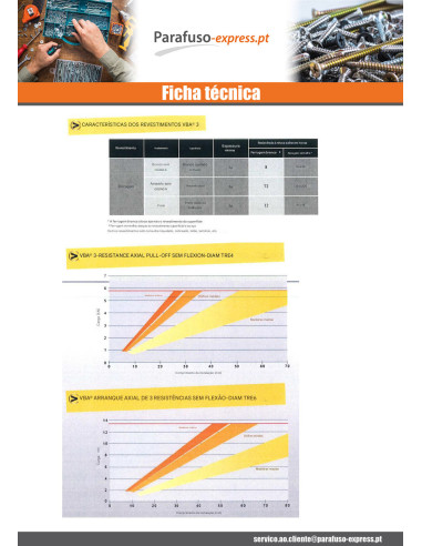 Parafuso de madeira aglomerado VBA3 cabeça fresada Pozi 4X30 Aço zinco preto