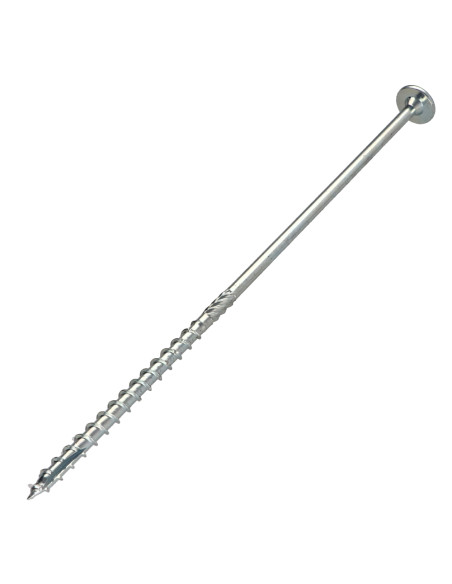 Parafusos de madeira e aglomerado TEKOR cabeça disco TORX T40 cut ponto antifenda tipo 17 10X320 rosca parcial Aço