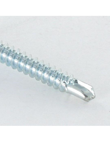 Autoperfurante cabeça fresada TORX T25 4,8X38 Aço zinco branco