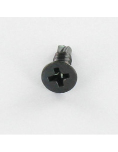 Autoperfurante cabeça fresada phillips 4,2 x 13 rede de chapa Aço zinco preto 2