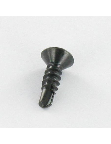 Autoperfurante cabeça fresada phillips 4,2 x 13 rede de chapa Aço zinco preto