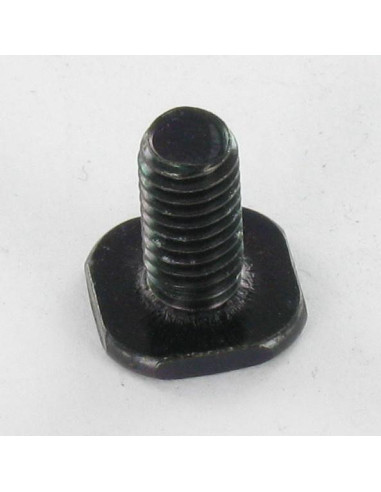 Parafuso de metais cabeça quadrada M6X12 12x12x2 Aço zinco preto