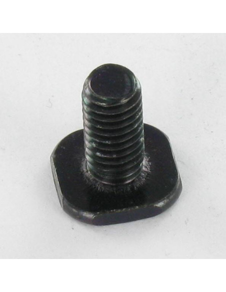 Parafuso de metais cabeça quadrada M6X12 12x12x2 Aço zinco preto