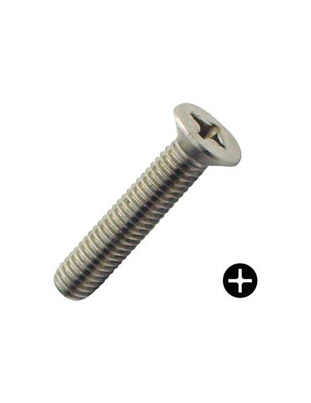 Parafuso autorroscante Perno metais cabeça fresada phillips Aço zinco branco 2X10 microparafusos