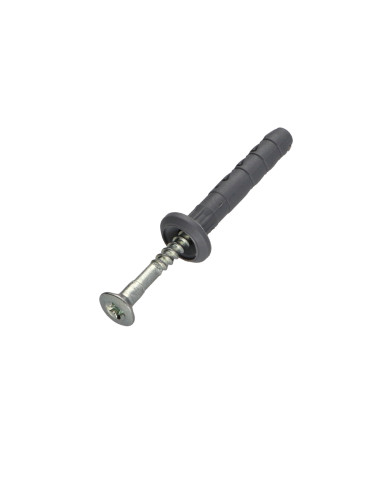 Bucha prego Parafuso RAWLPLUG cabeça plana larga 6X40
