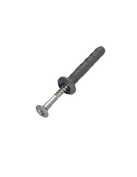 Bucha prego Parafuso RAWLPLUG cabeça plana larga 6X40