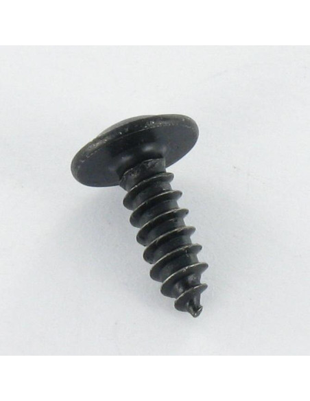 Parafuso de chapa cabeça de cogumelo Pozi 3,5 x 38 Aço zinco preto