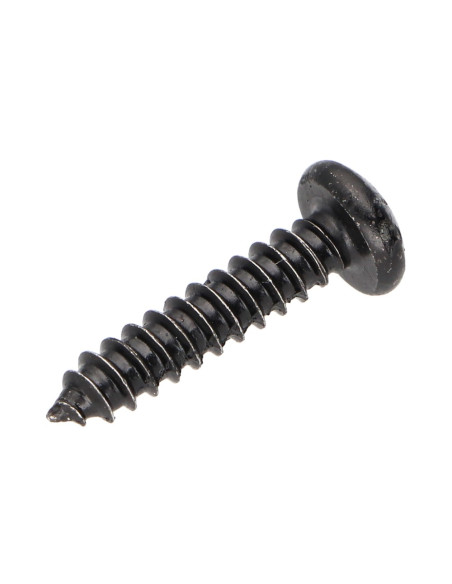 Parafuso de chapa cabeça abaulada larga Phillips 2 3,9X16 Aço zinco preto