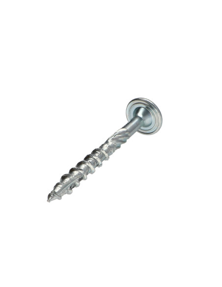 Parafusos de madeira e aglomerado TEKOR cabeça disco TORX T40 cut ponto antifenda tipo 17 8X60 rosca parcial Aço