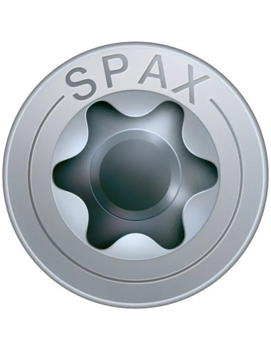 Spax Parafuso de madeira cabeça fresada TORX T20 5X35 rosca total WIROX