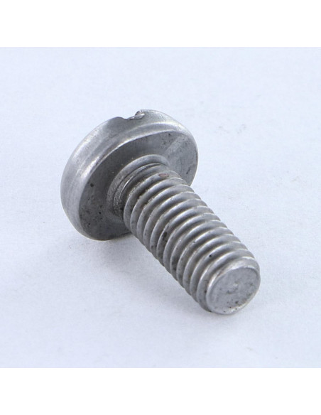 Parafuso de metais cabeça cilíndrica larga sulcada M2,5X12 Aço bruto microparafusos