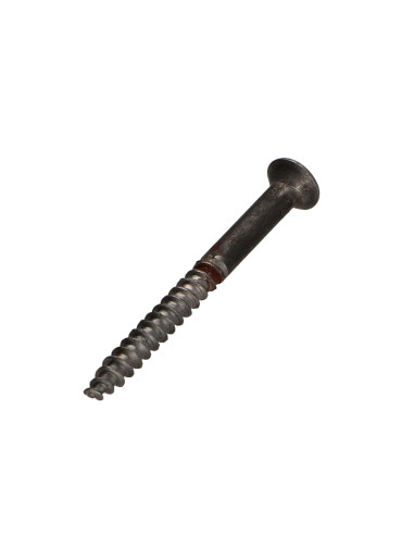 Parafuso de madeira cabeça fresada Pozi PZ5 3X35 Aço bruto microparafusos