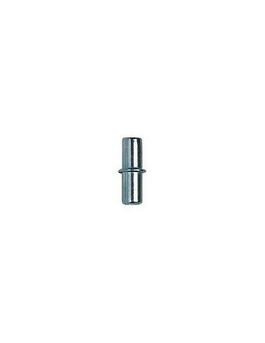 Grampo redondo flange com gola 5X16 Aço zinco branco