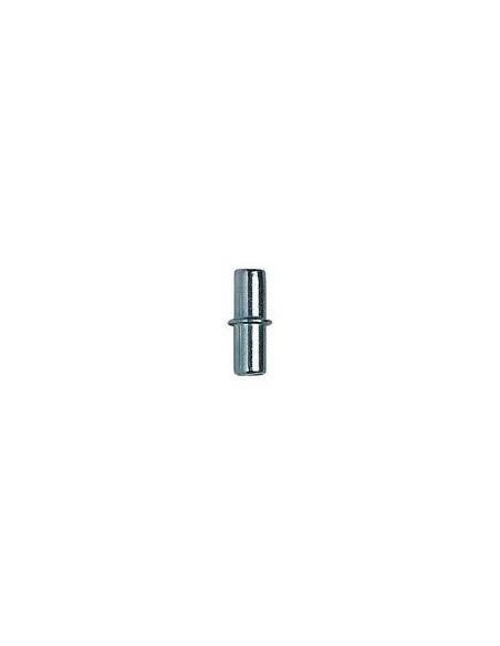 Grampo redondo flange com gola 5X16 Aço zinco branco