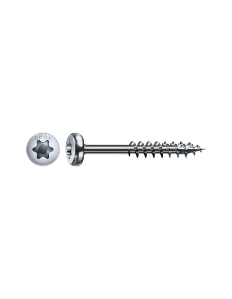 Spax Parafuso de madeira cabeça redonda T-STAR+ TORX T30 WIROX 6X70